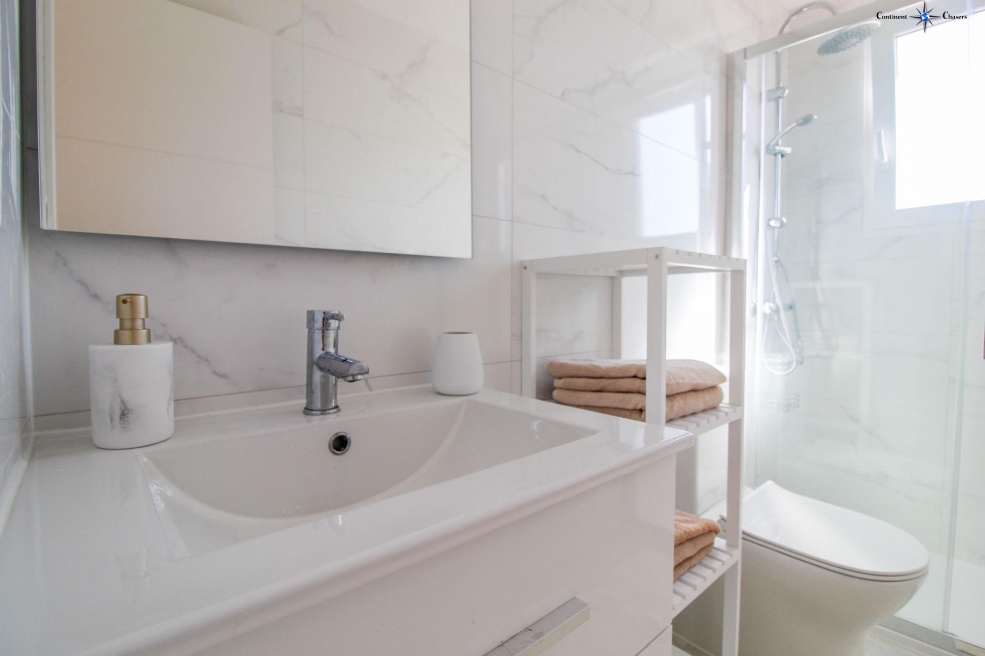 Garden in penthouse for sale in Torrevieja