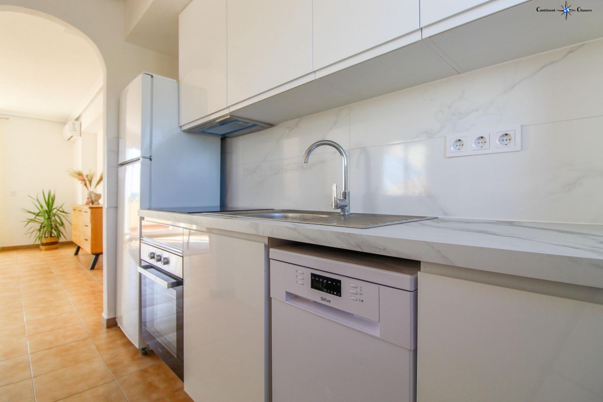 Dining area in penthouse for sale in Torrevieja