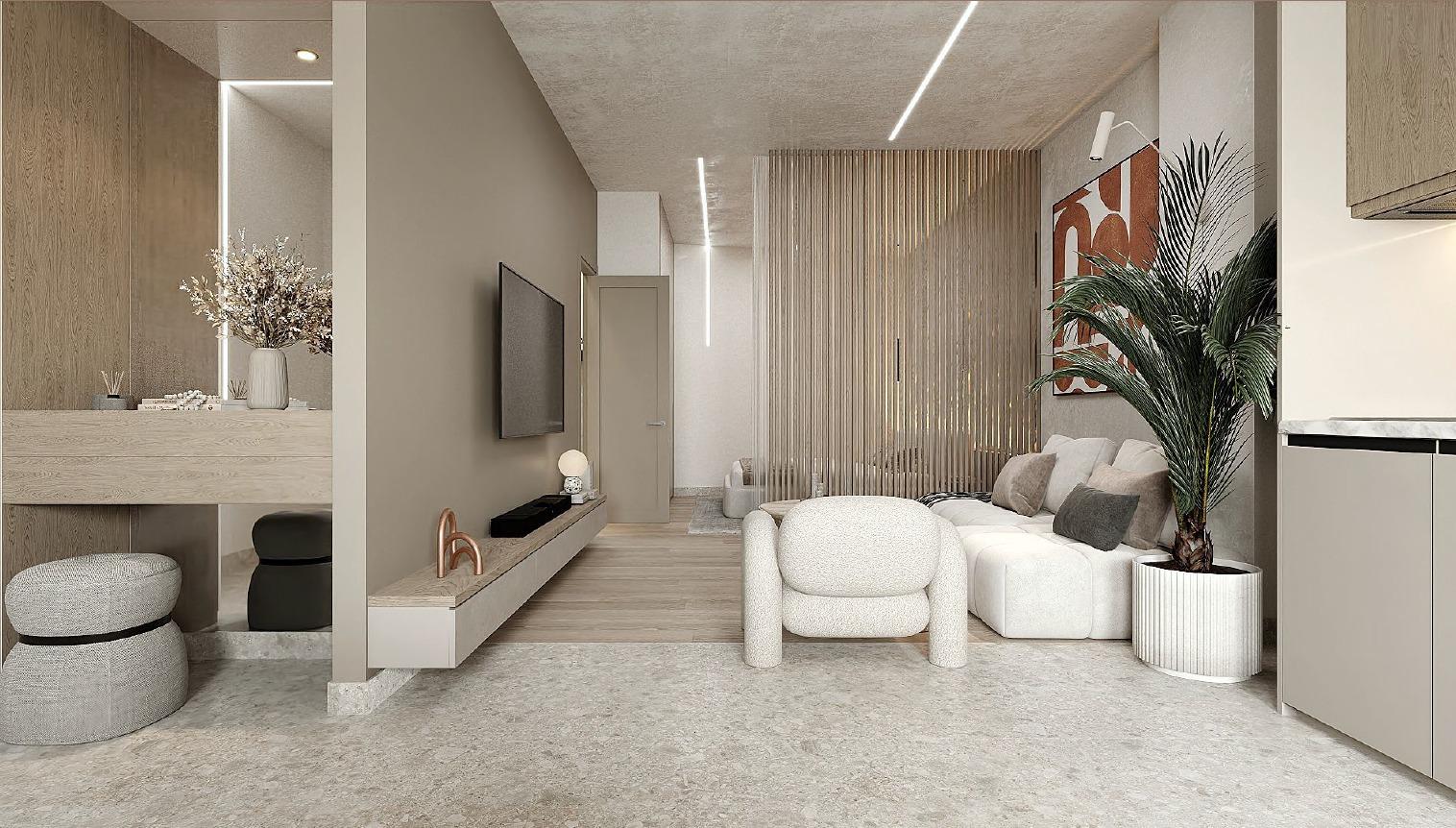 Garden in apartment for sale in Benidorm