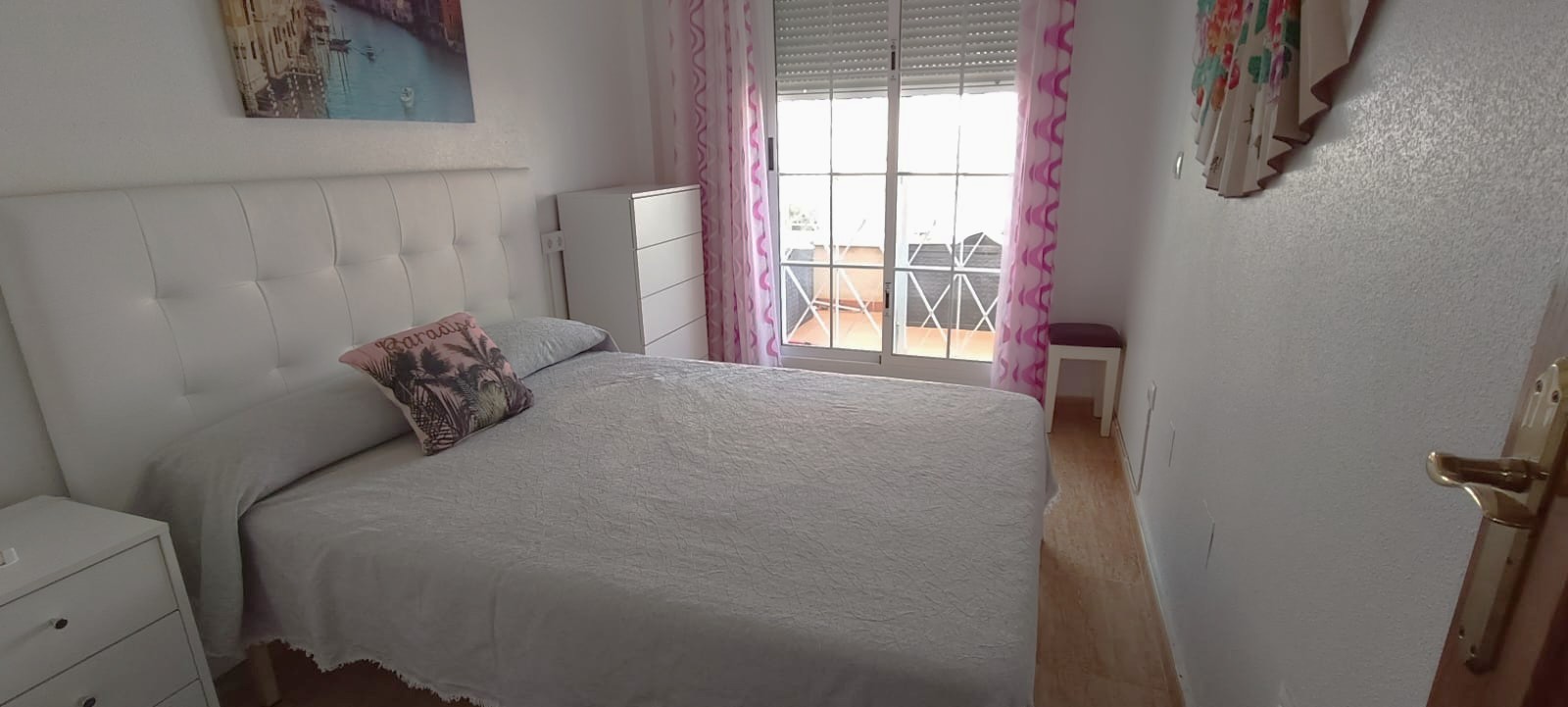 Pool area in villa for sale in Orihuela Costa