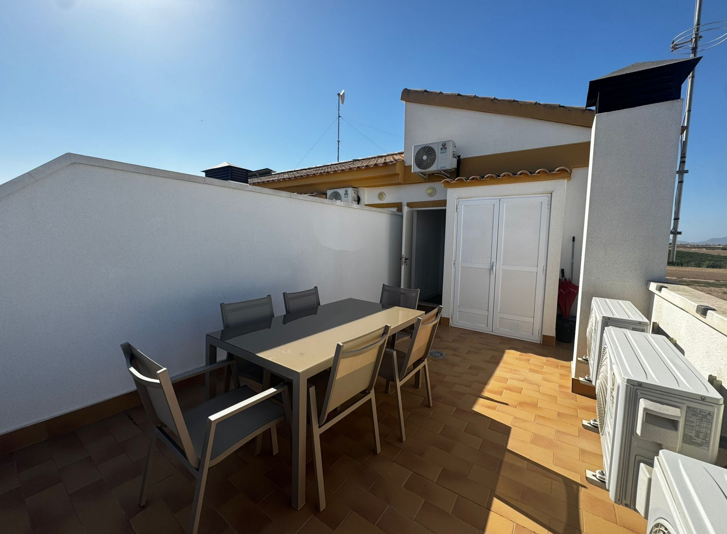 Master bedroom in villa for sale in Torre Pacheco