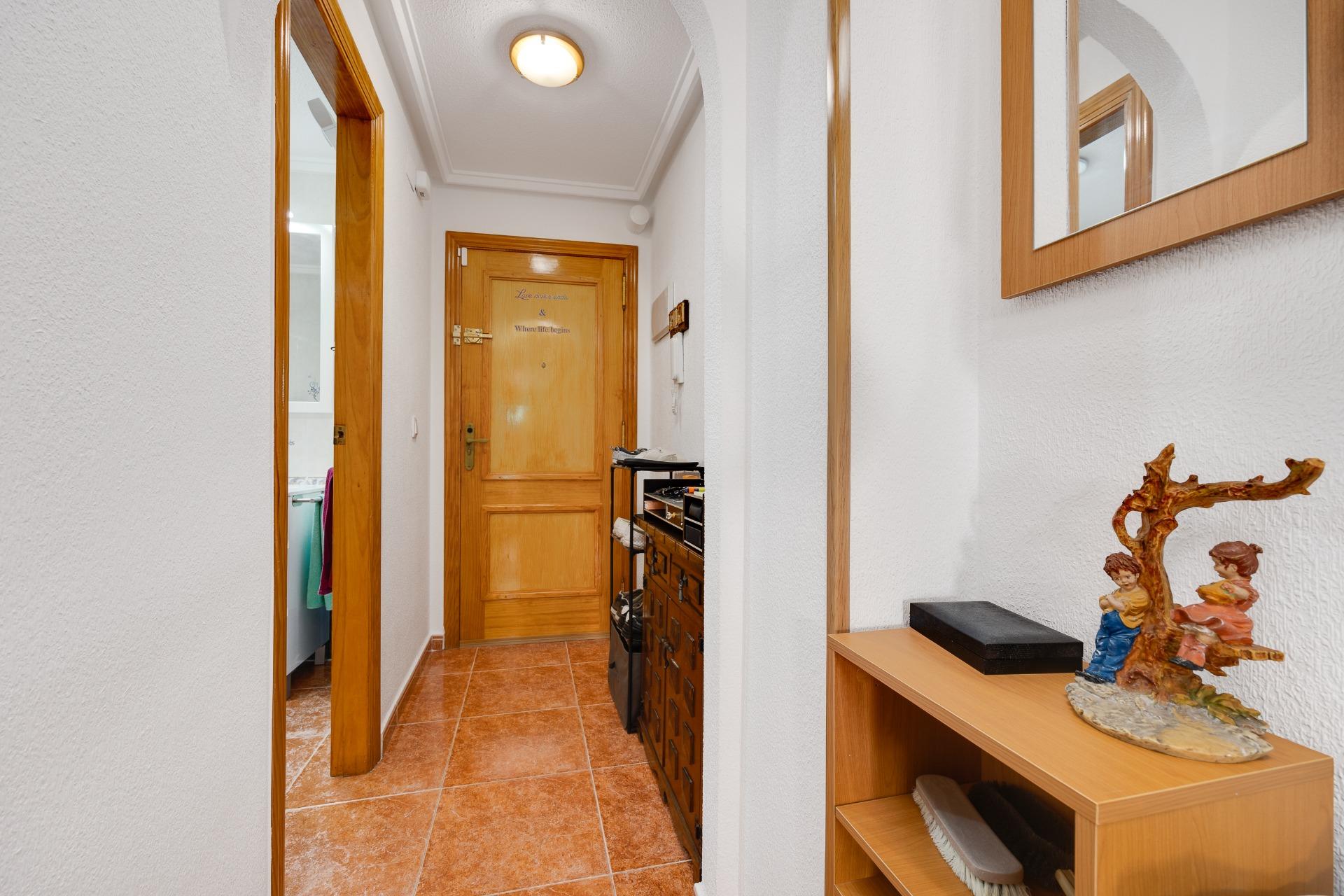 Pool area in apartment for sale in Guardamar del Segura