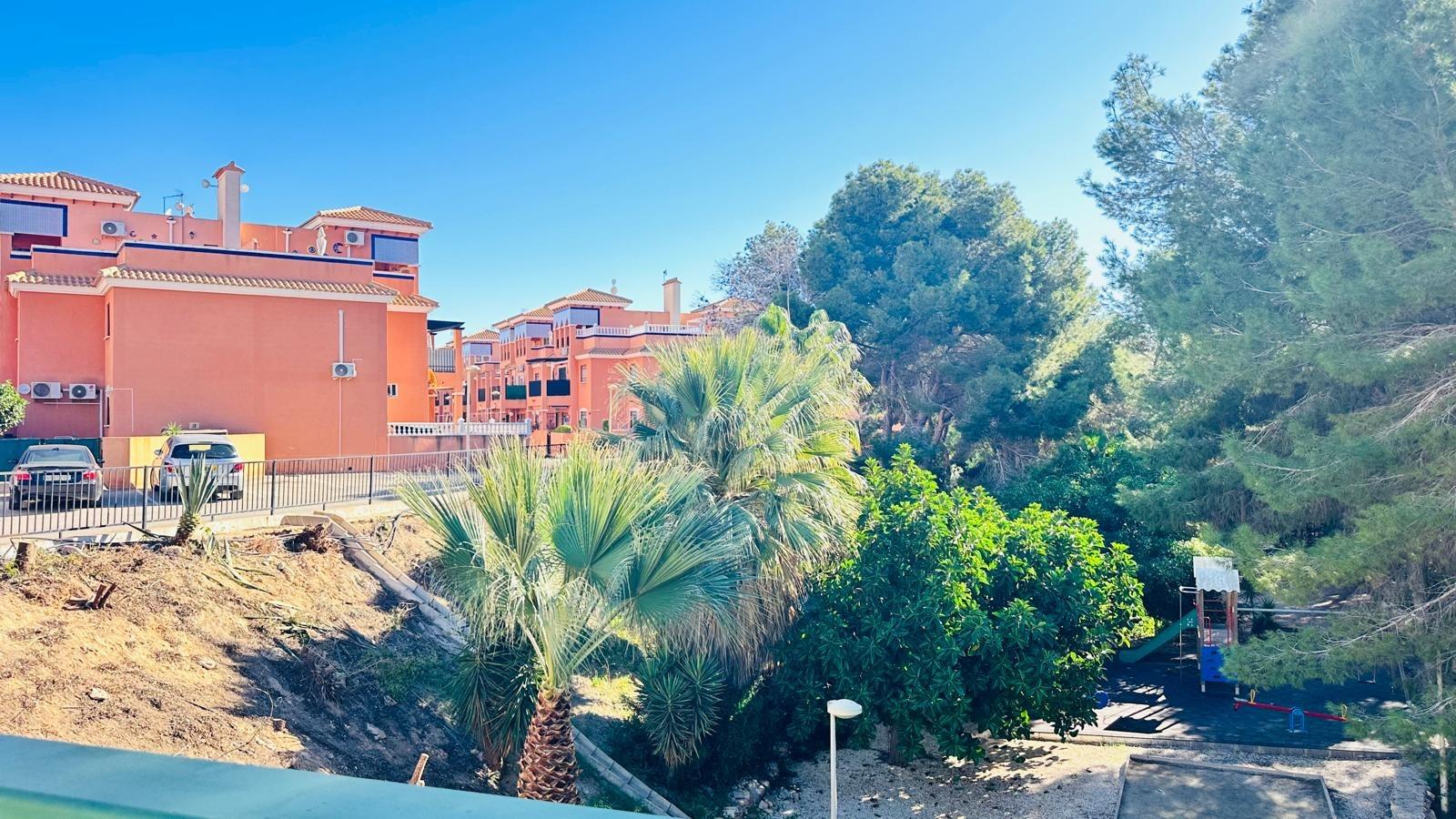 Pool area in apartment for sale in Orihuela Costa