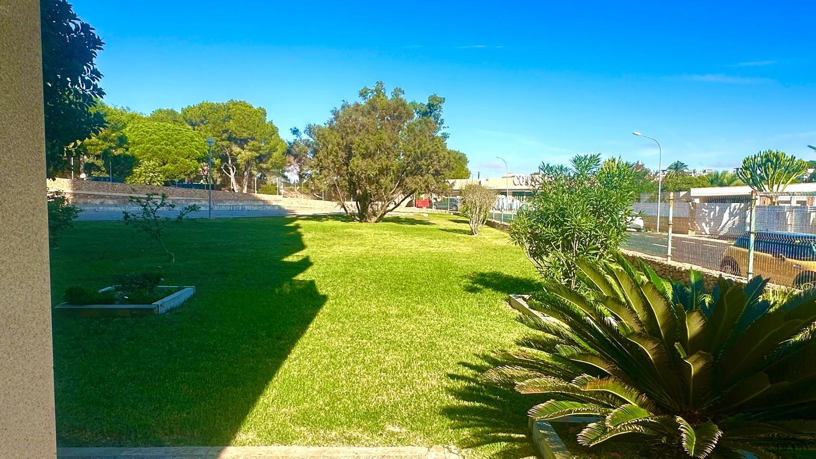 Located in the prestigious area of Dehesa de Campoamor, this magnificent ground floor flat stands ou