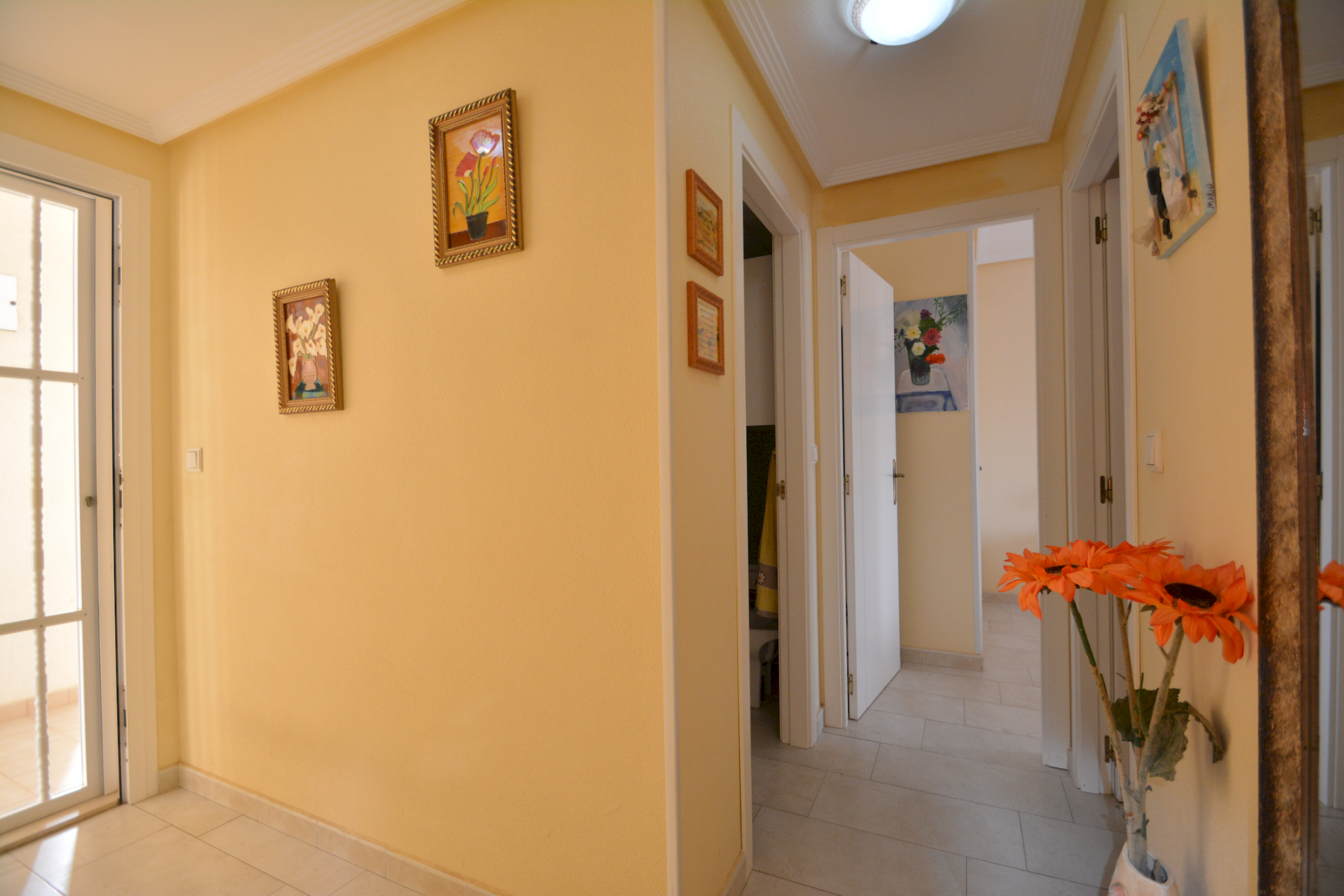 Pool area in apartment for sale in Guardamar del Segura