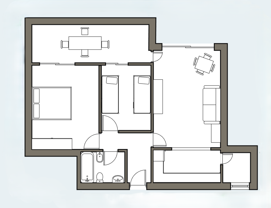 Bathroom in apartment for sale in Guardamar del Segura
