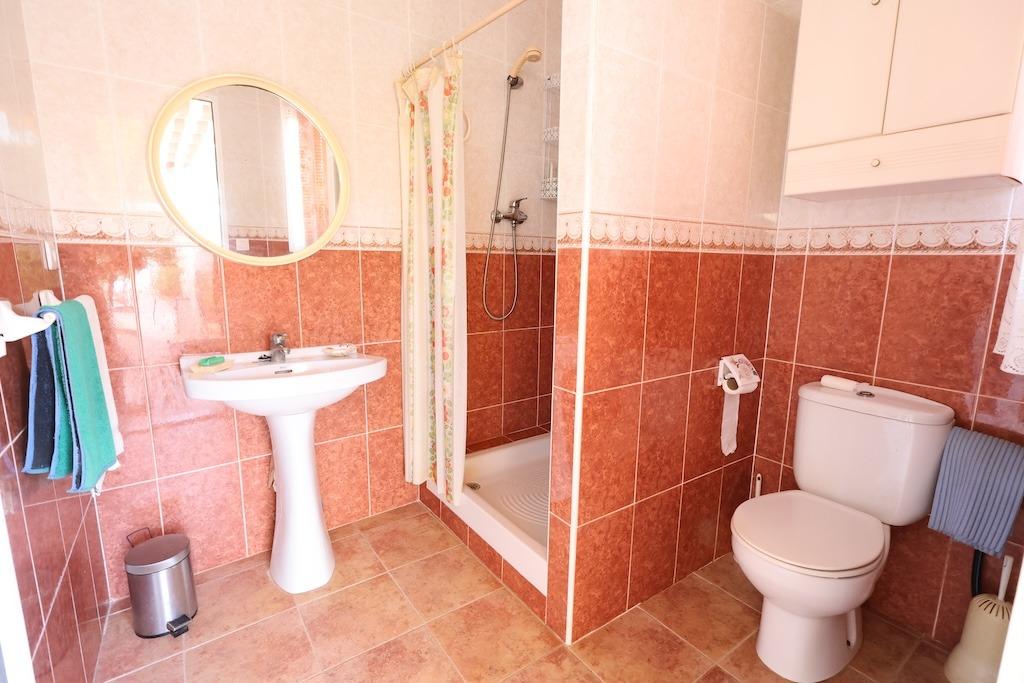 Pool area in villa for sale in Orihuela Costa