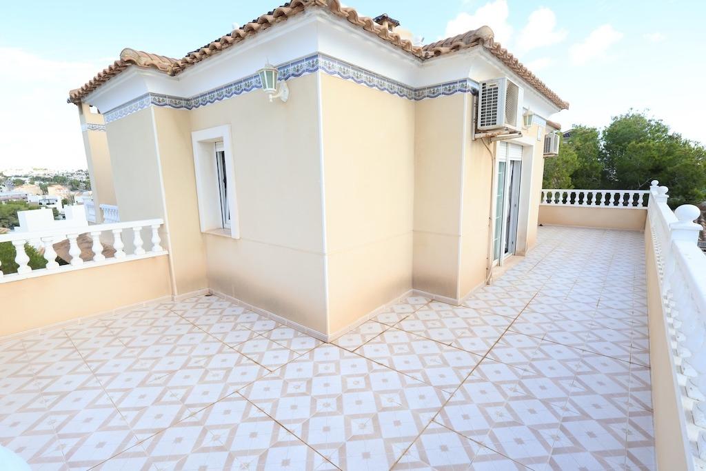 Master bedroom in villa for sale in Orihuela Costa