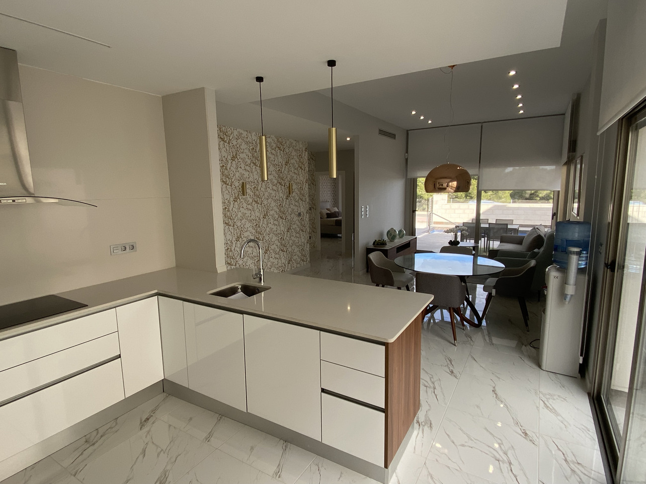 Master bedroom in villa for sale in Orihuela Costa