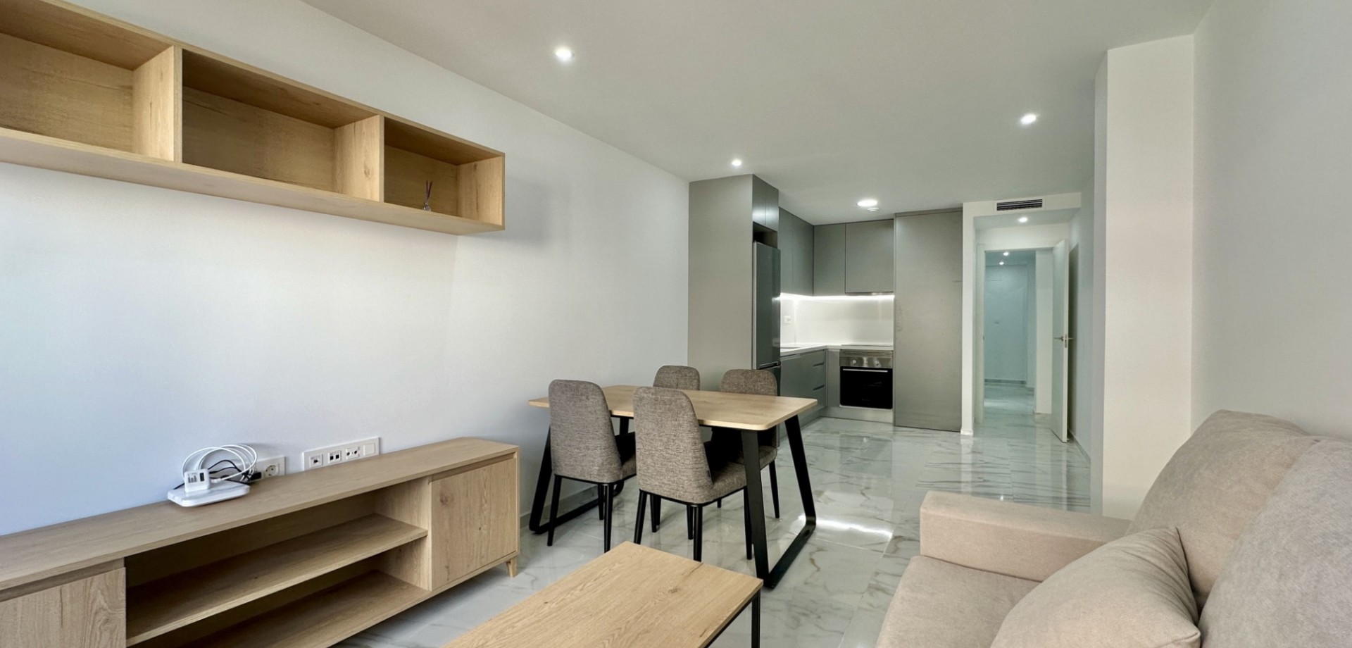 Garden in apartment for sale in Torrevieja