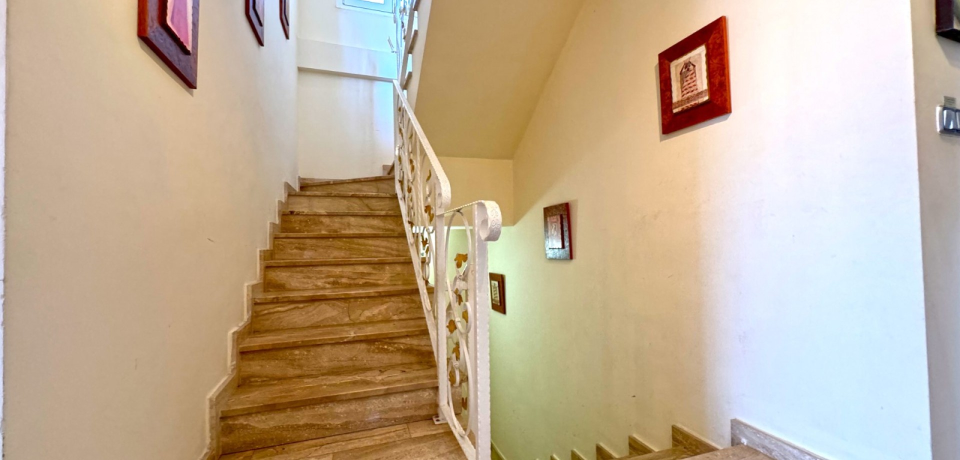Pool area in villa for sale in Torrevieja
