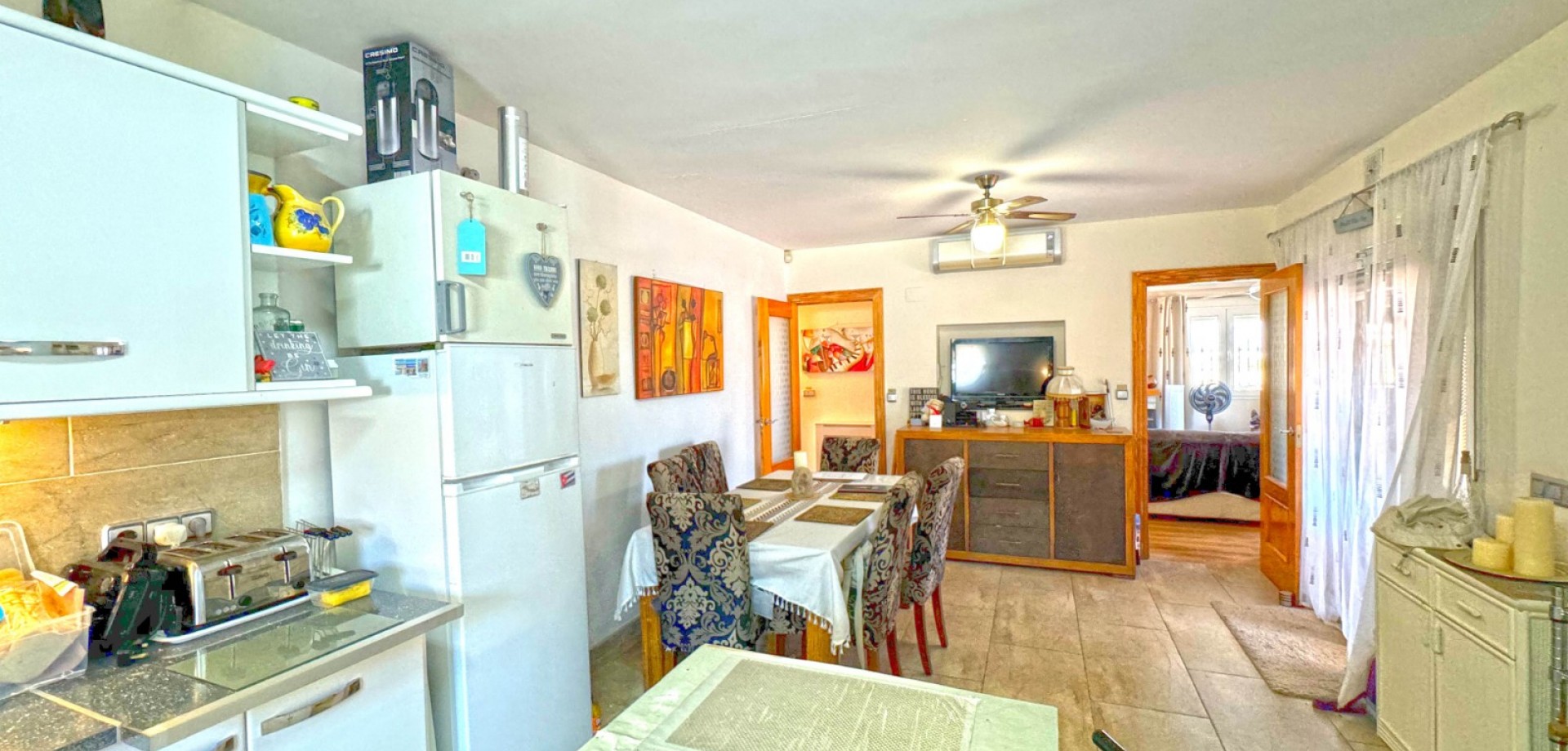 Pool area in villa for sale in Torrevieja