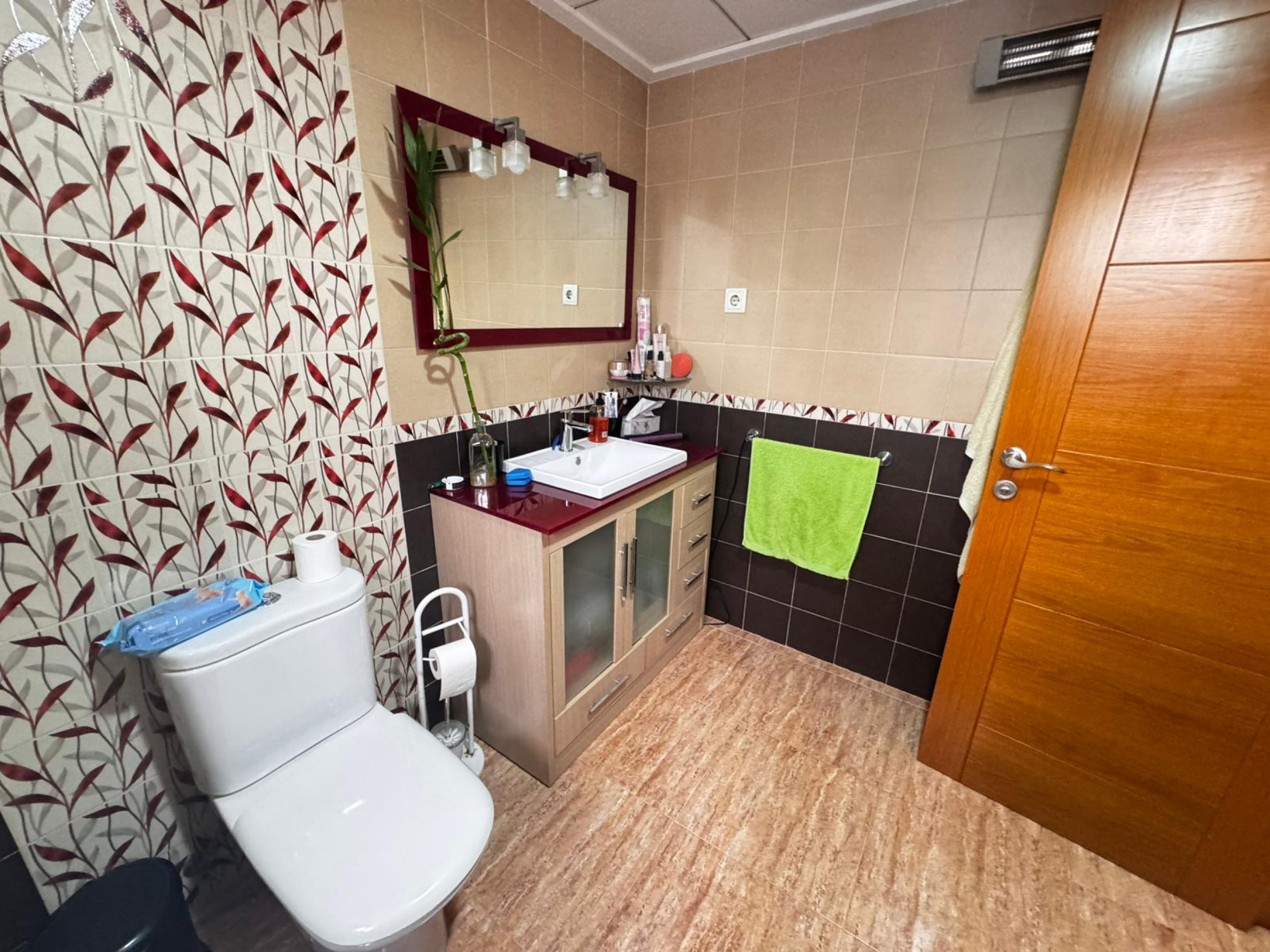 Pool area in villa for sale in Los Alcazares