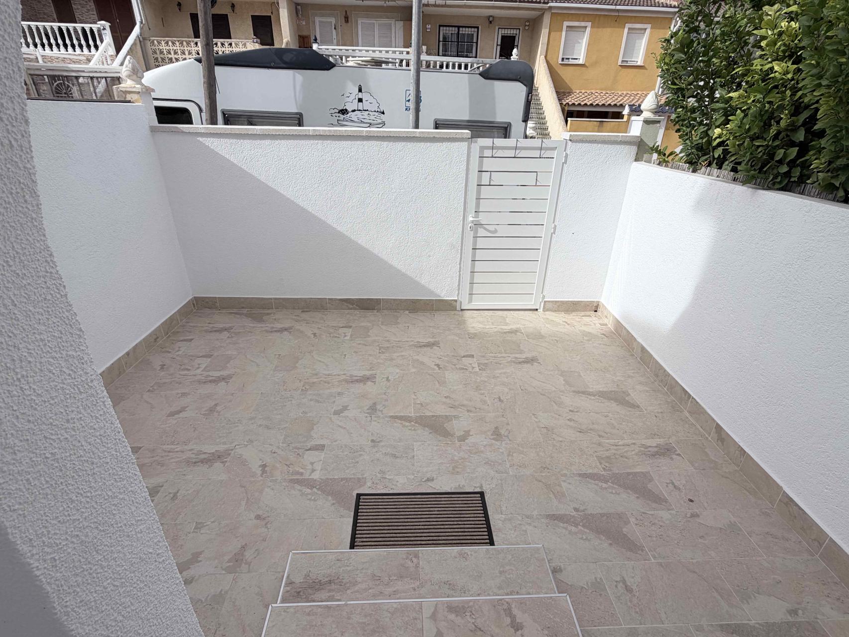 Pool area in terraced for sale in Torrevieja