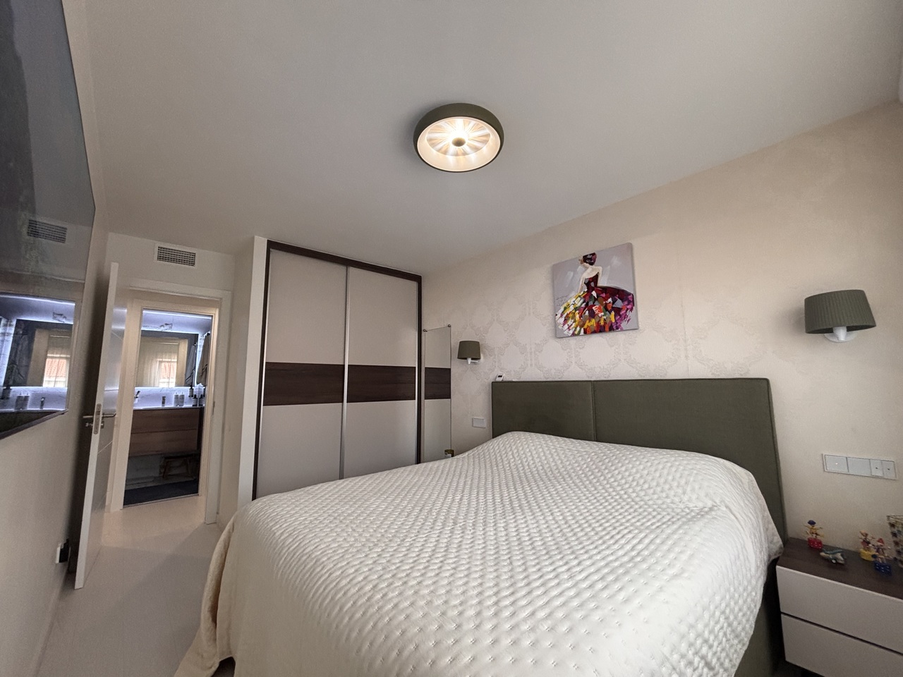 Pool area in apartment for sale in Lo Pagan