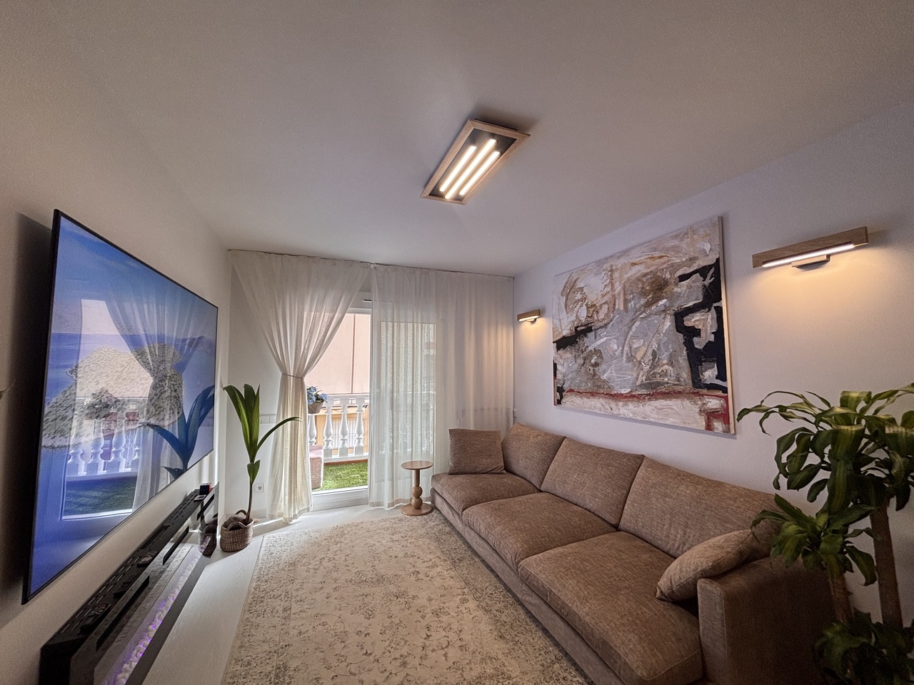 Pool area in apartment for sale in Lo Pagan