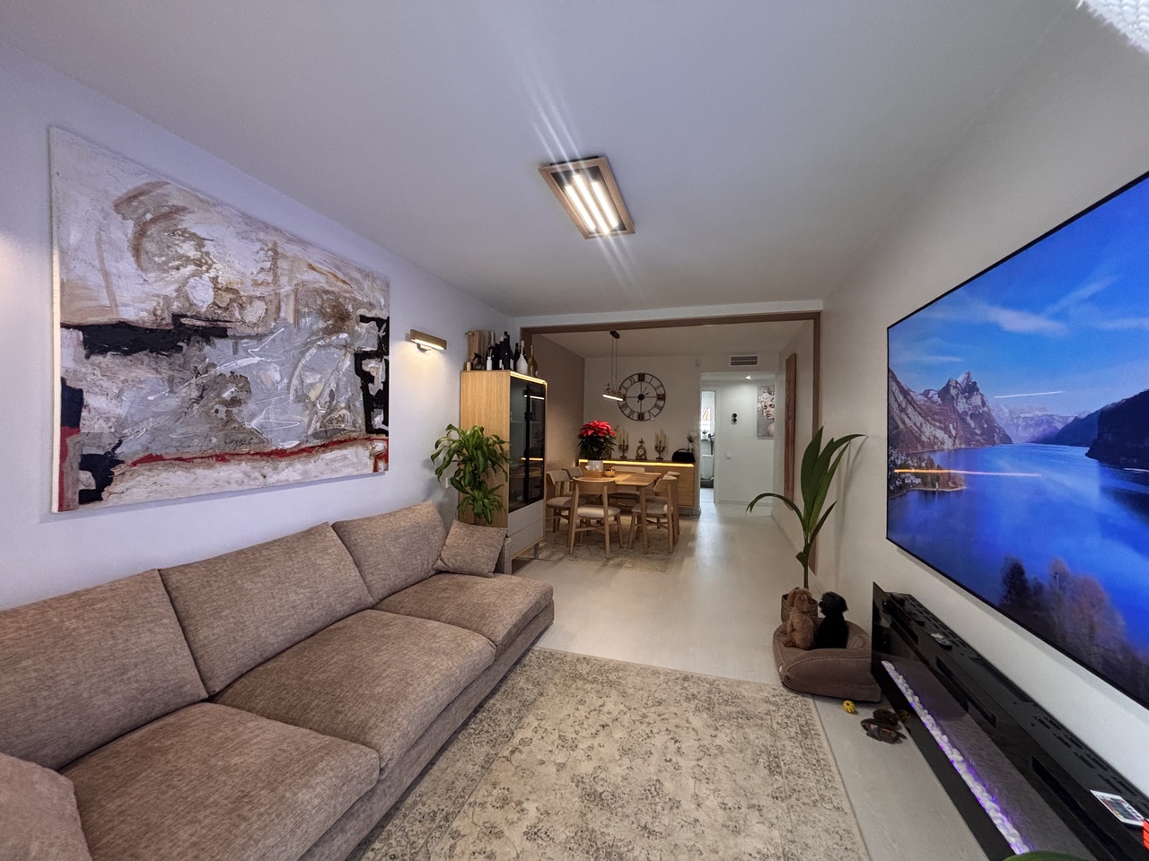 Dining area in apartment for sale in Lo Pagan