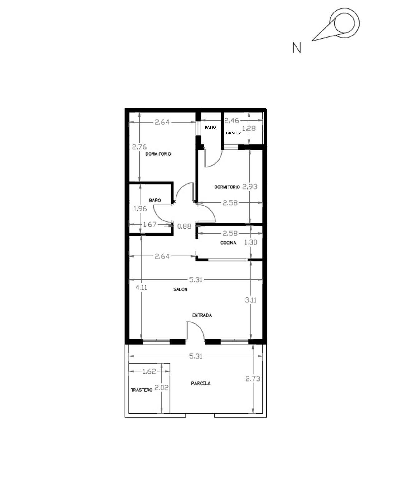 Pool area in terraced for sale in Torrevieja
