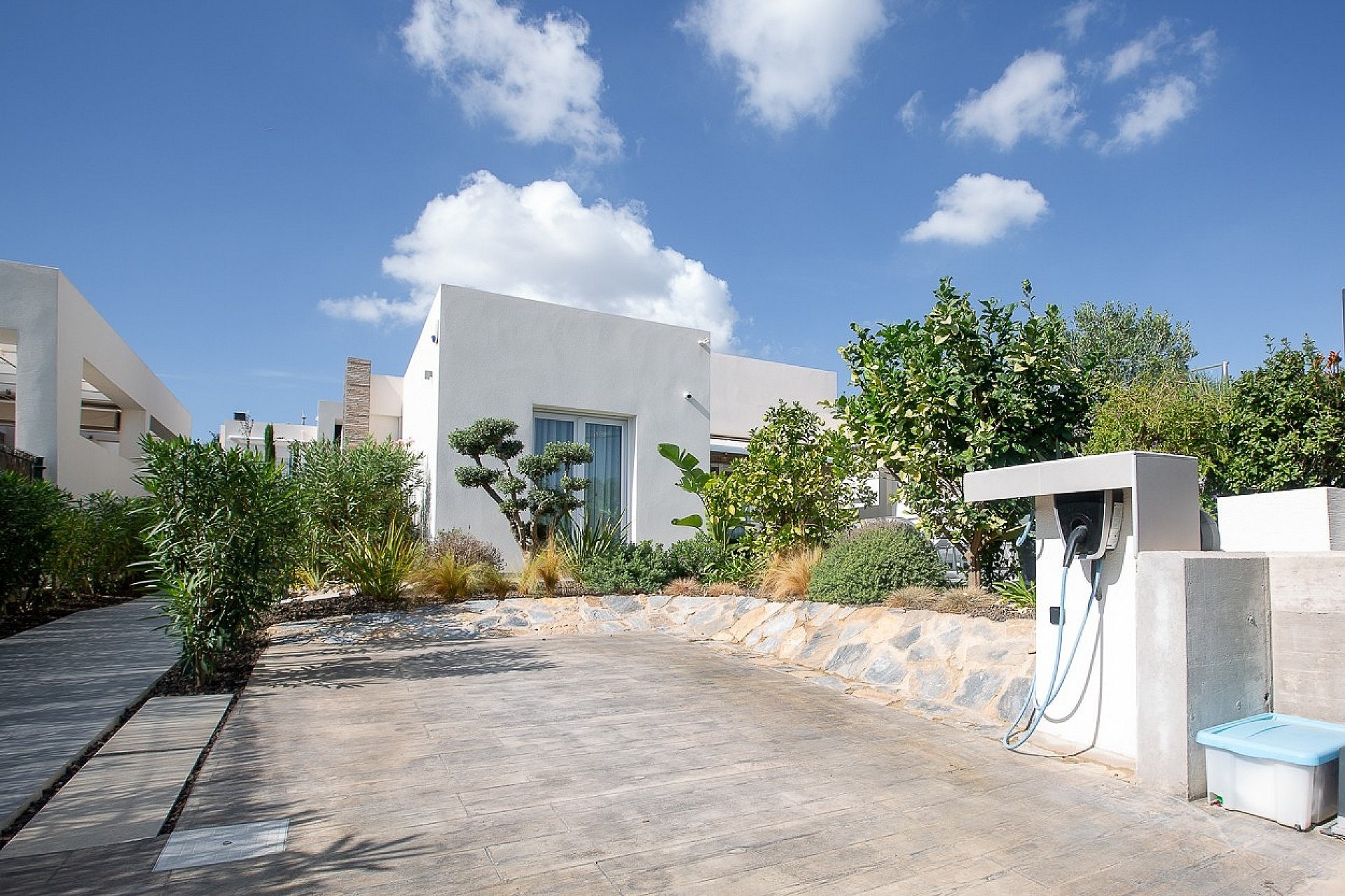 Pool area in villa for sale in La Finca Golf Resort