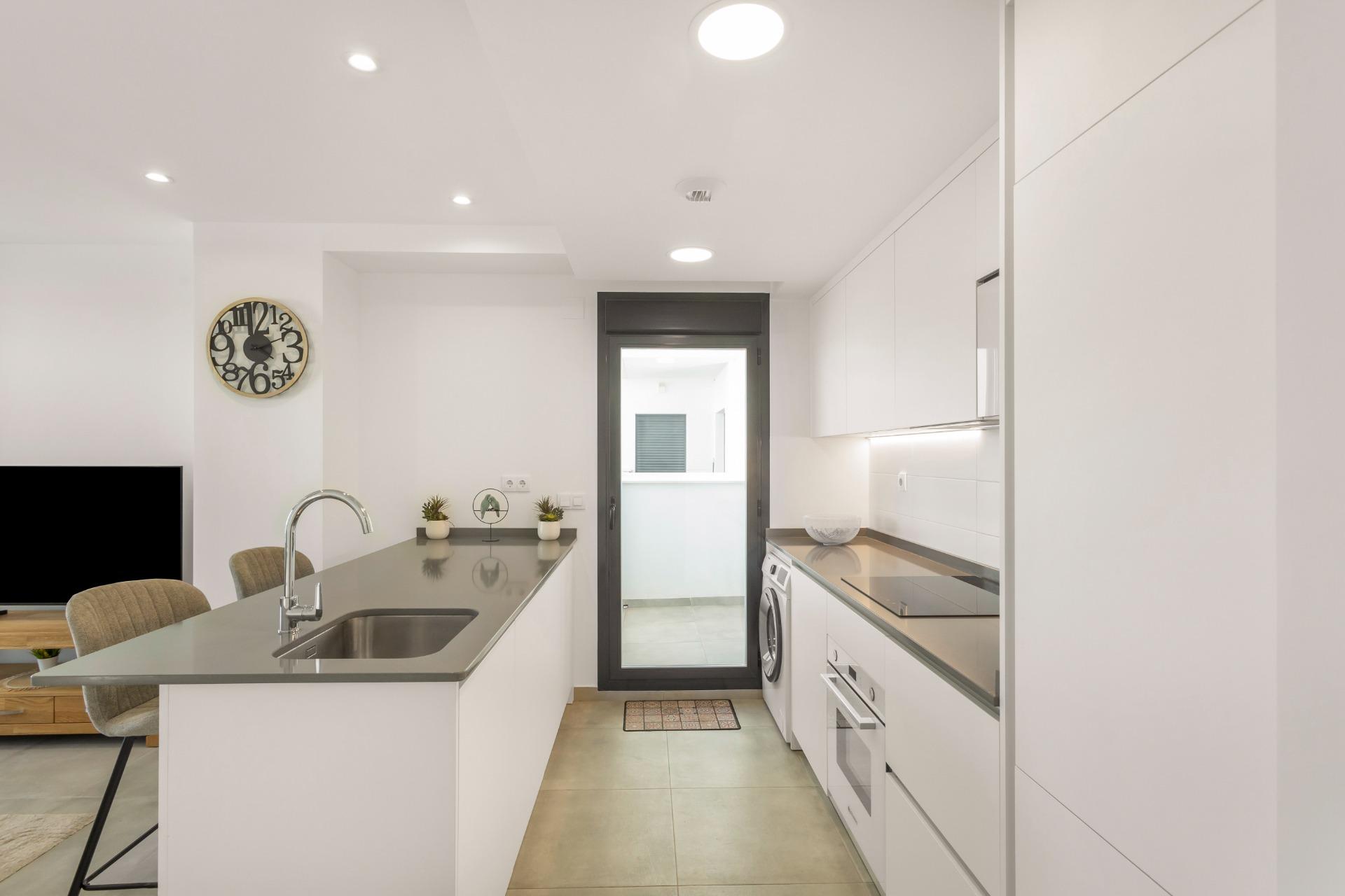 Garden in apartment for sale in Los Alcazares
