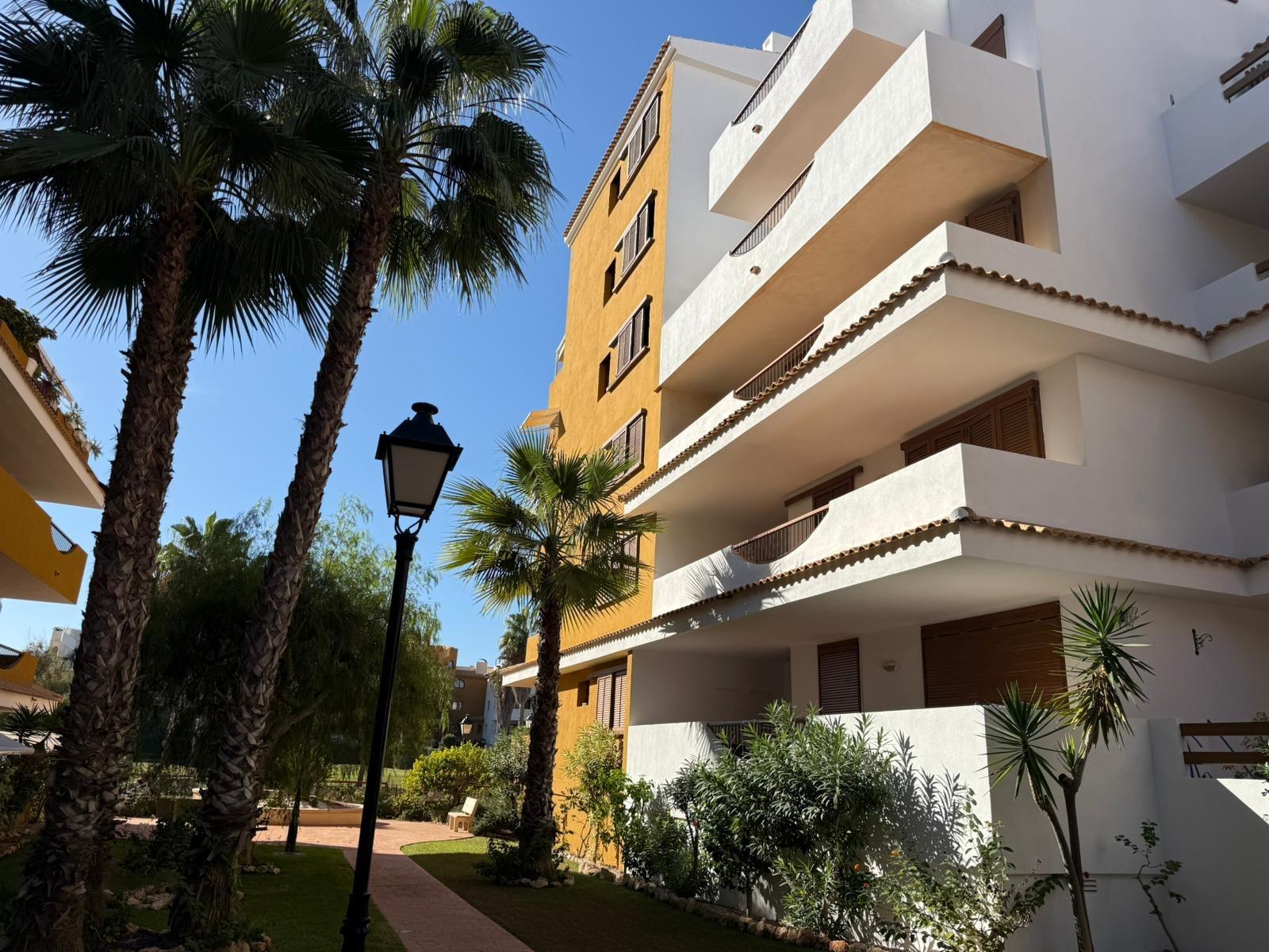 Pool area in apartment for sale in Torrevieja