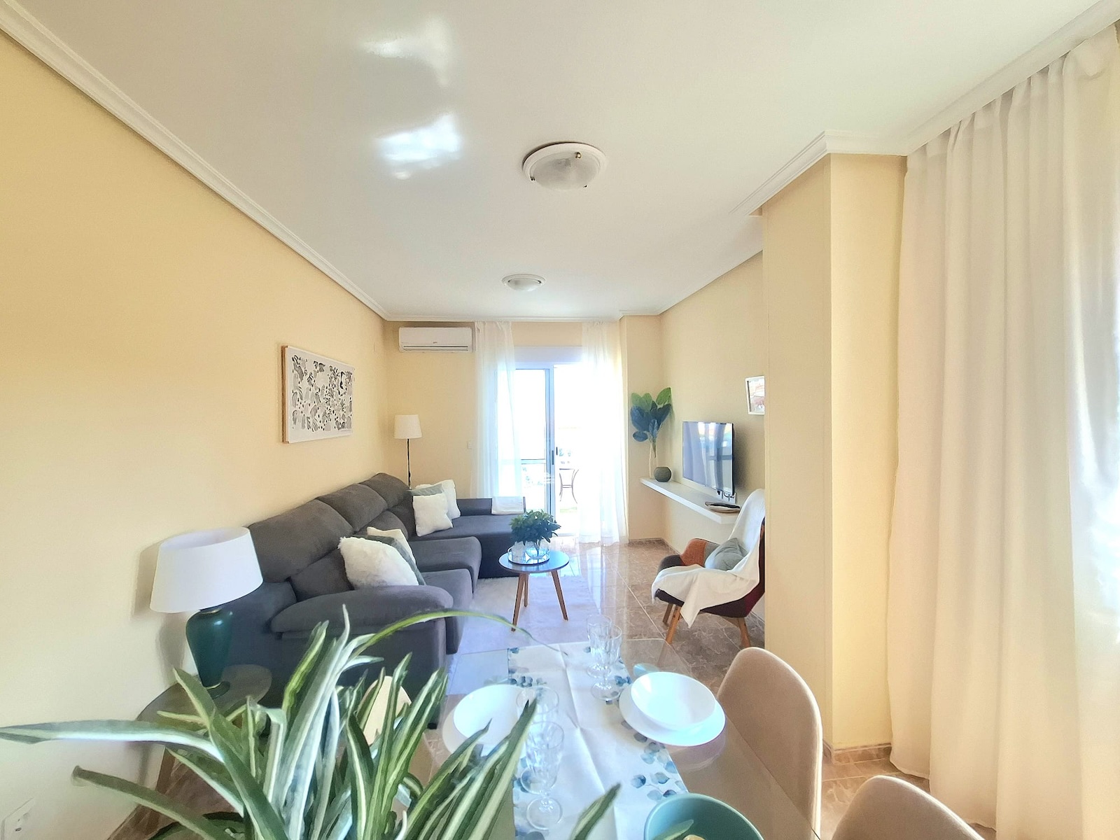 Pool area in apartment for sale in Torrevieja