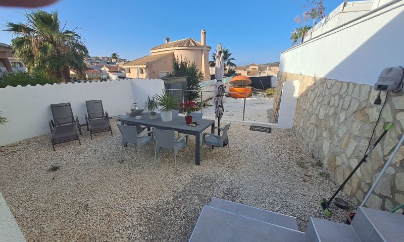 Terrace in villa for sale in Ciudad Quesada