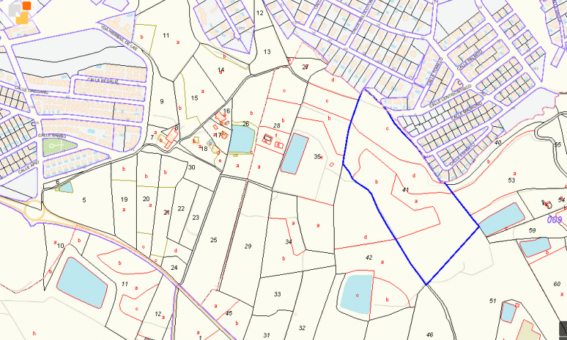 Pool area in land for sale in Pinar de Campoverde