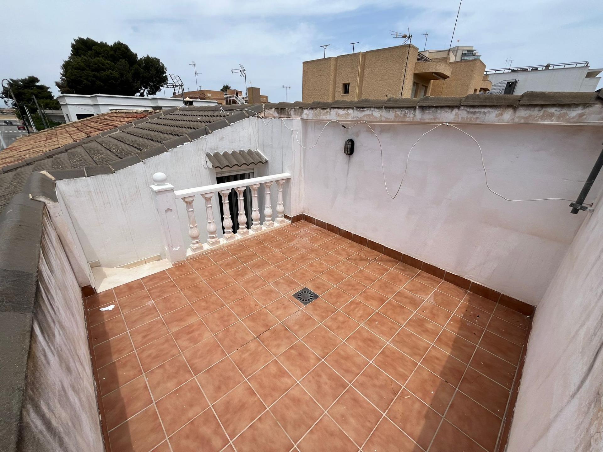 Pool area in duplex for sale in Santiago de la Ribera