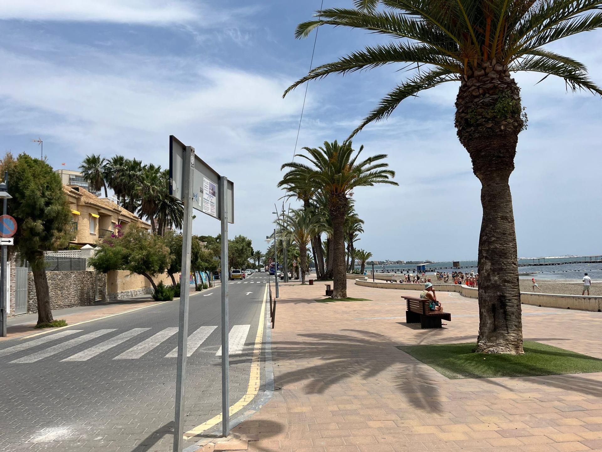 Master bedroom in duplex for sale in Santiago de la Ribera