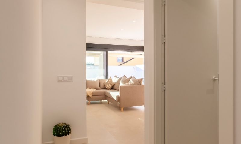 Master bedroom in villa for sale in Torrevieja
