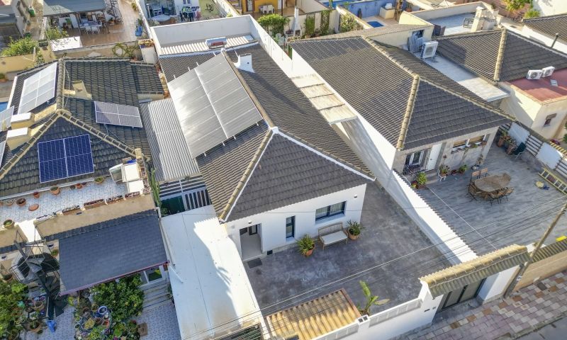 Exterior view in villa for sale in Torrevieja