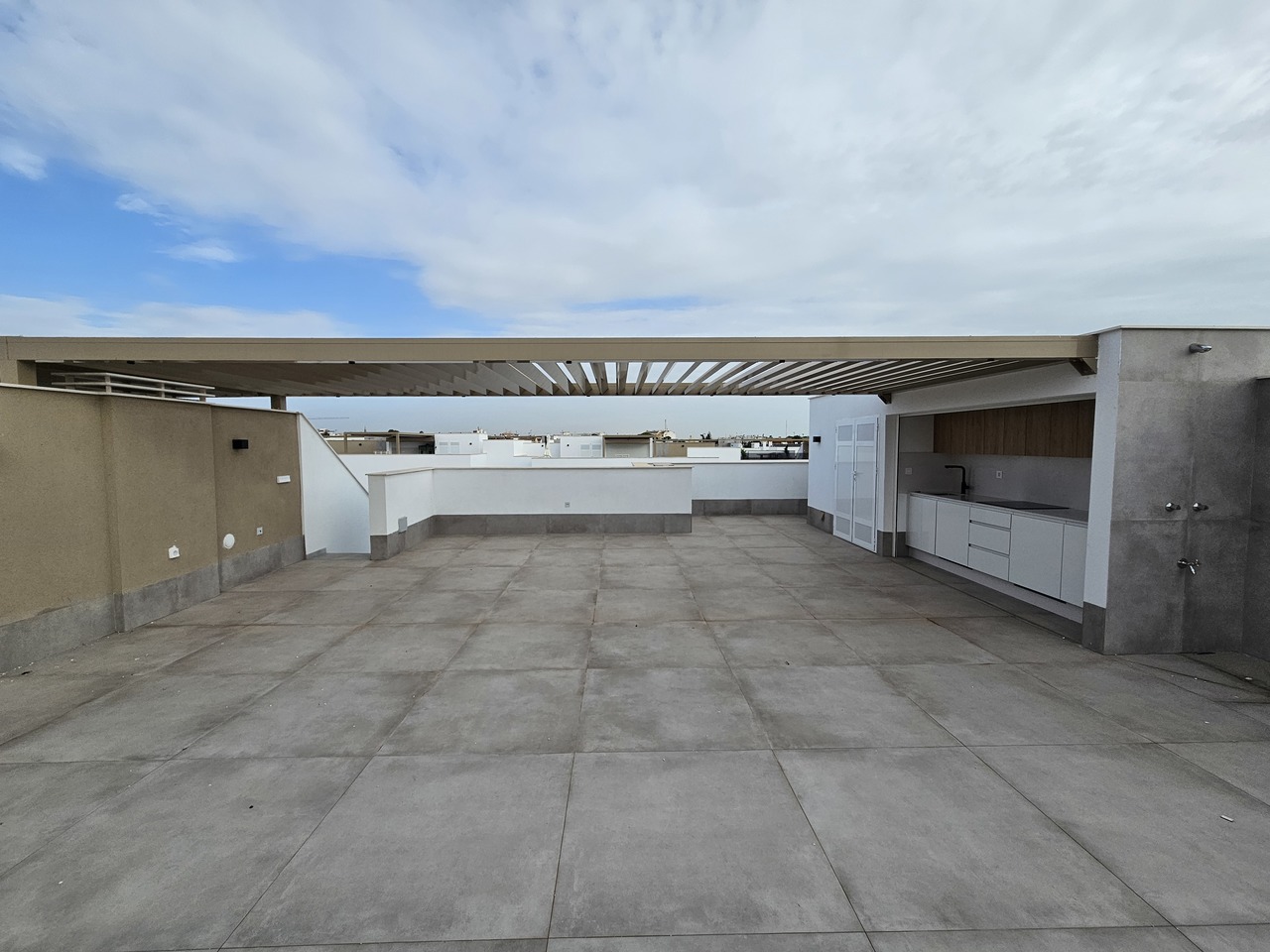 Living room in penthouse for sale in San Pedro del Pinatar