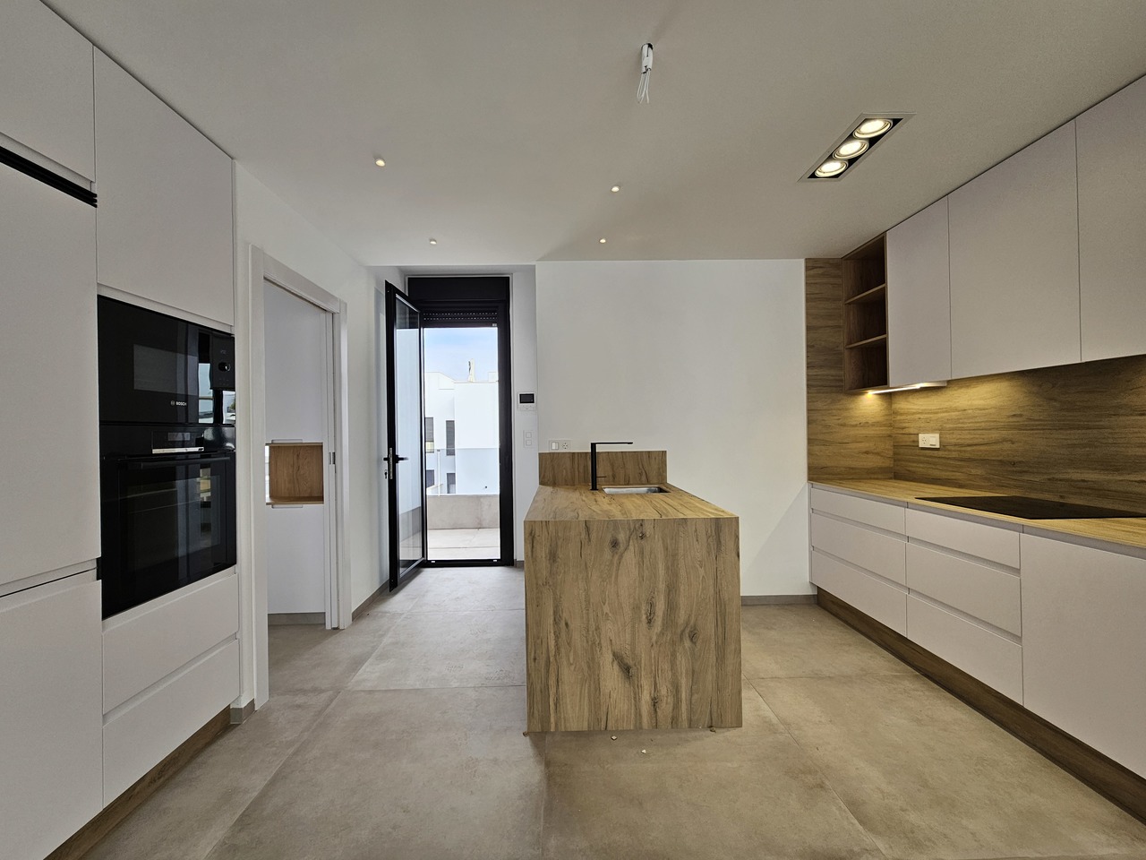 Dining area in penthouse for sale in San Pedro del Pinatar