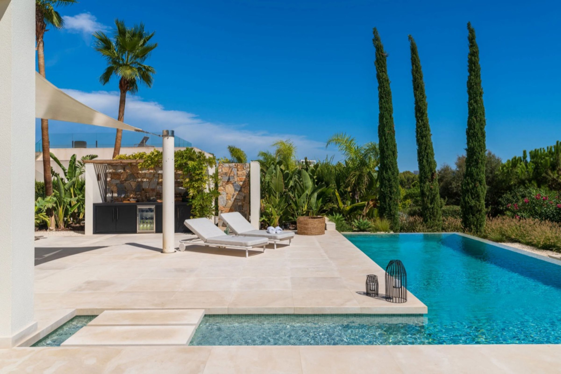 Terrace in villa for sale in San Miguel de Salinas