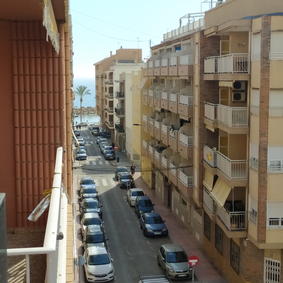 Pool area in apartment for sale in Torrevieja