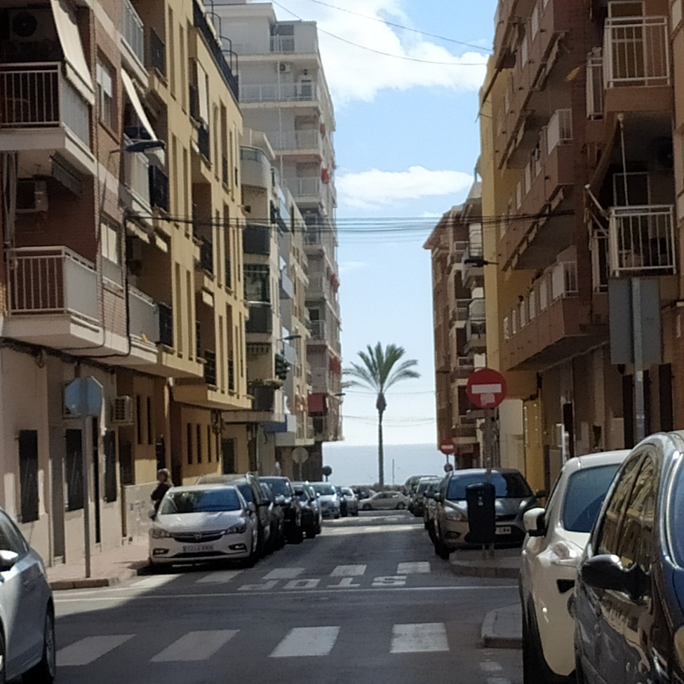 Garden in apartment for sale in Torrevieja