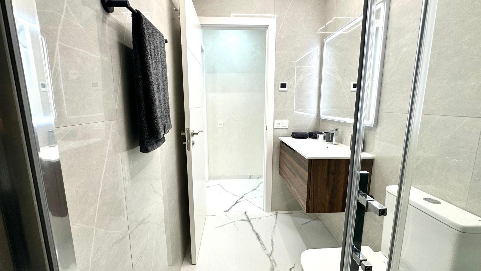 Bathroom in apartment for sale in Torrevieja