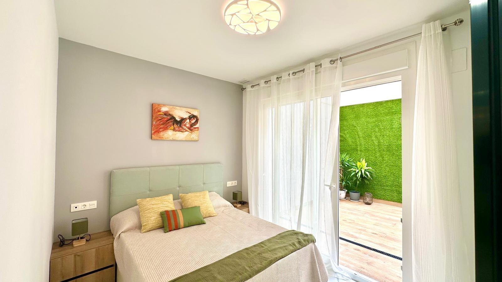 Pool area in apartment for sale in Torrevieja