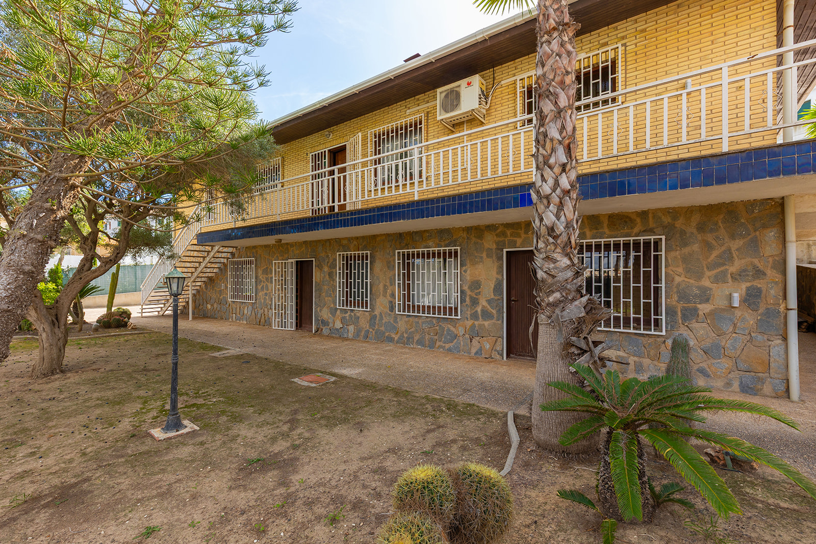 Pool area in villa for sale in Orihuela Costa