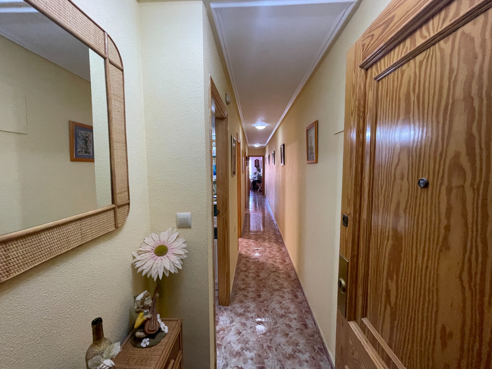 Dining area in apartment for sale in La Mata