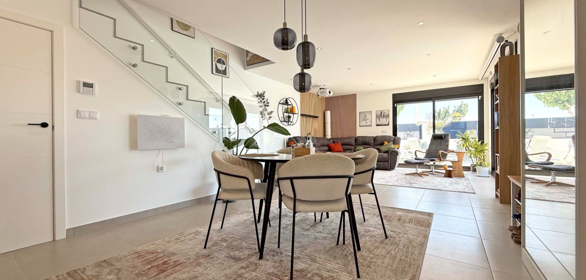 Living room in villa for sale in San Pedro del Pinatar