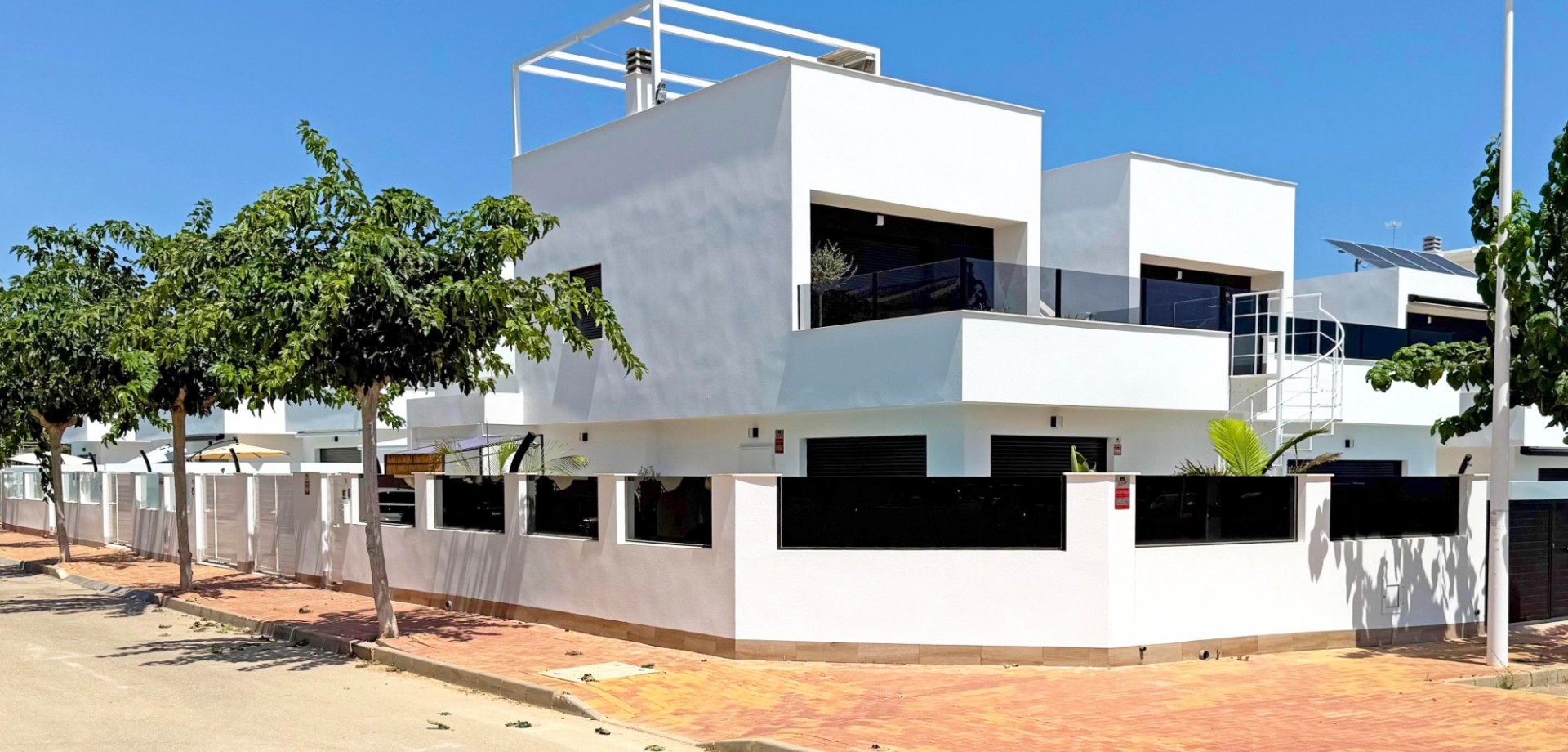 Kitchen in villa for sale in San Pedro del Pinatar