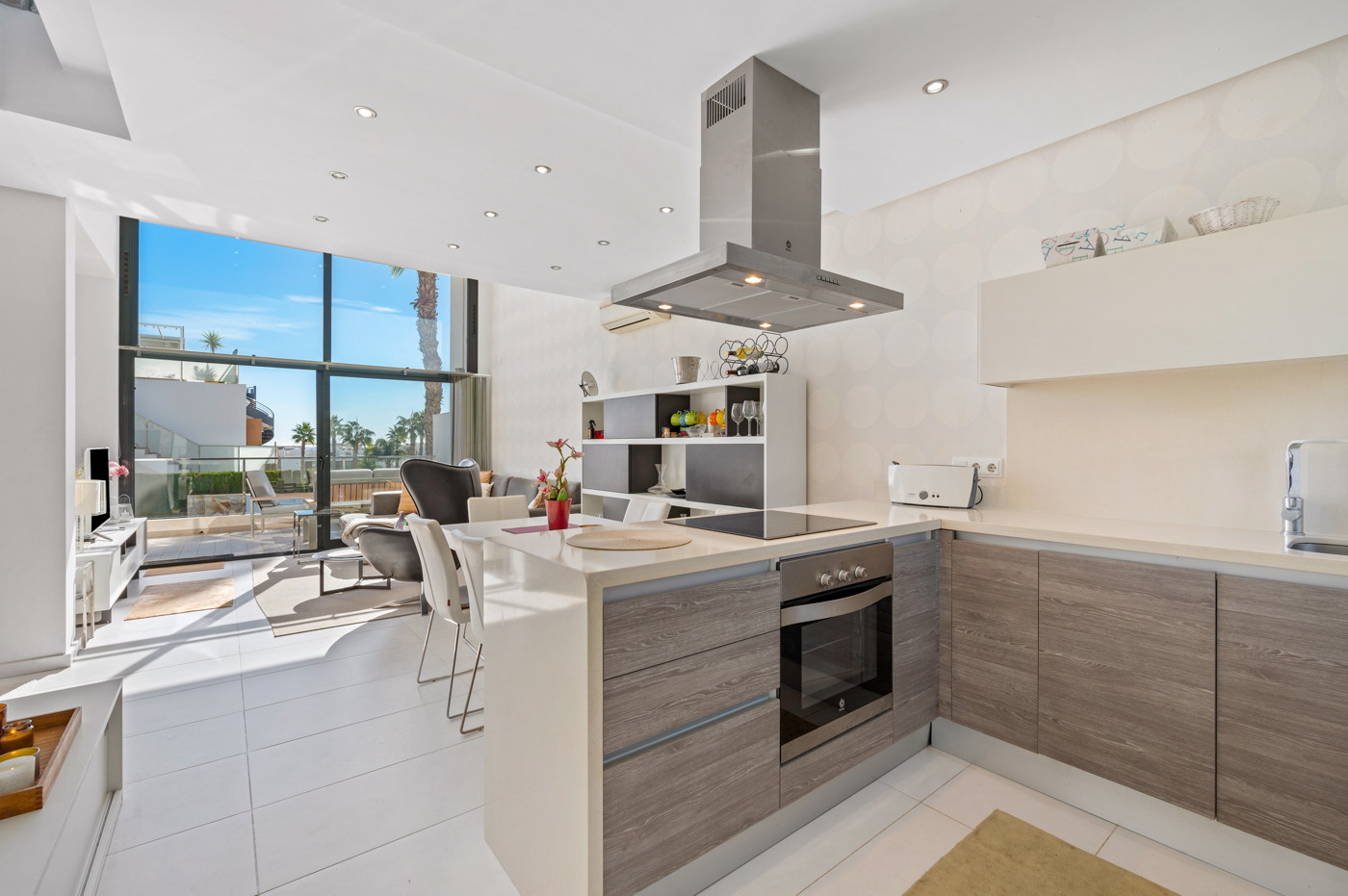 Garden in bungalow for sale in Torrevieja