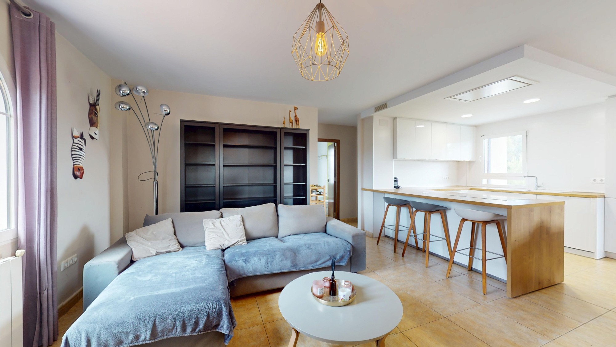Living room in villa for sale in Orihuela Costa