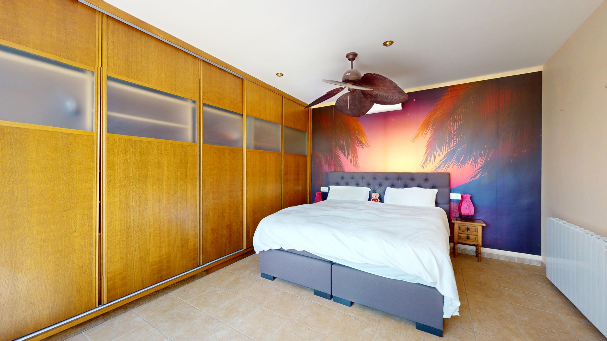 Master bedroom in villa for sale in Orihuela Costa