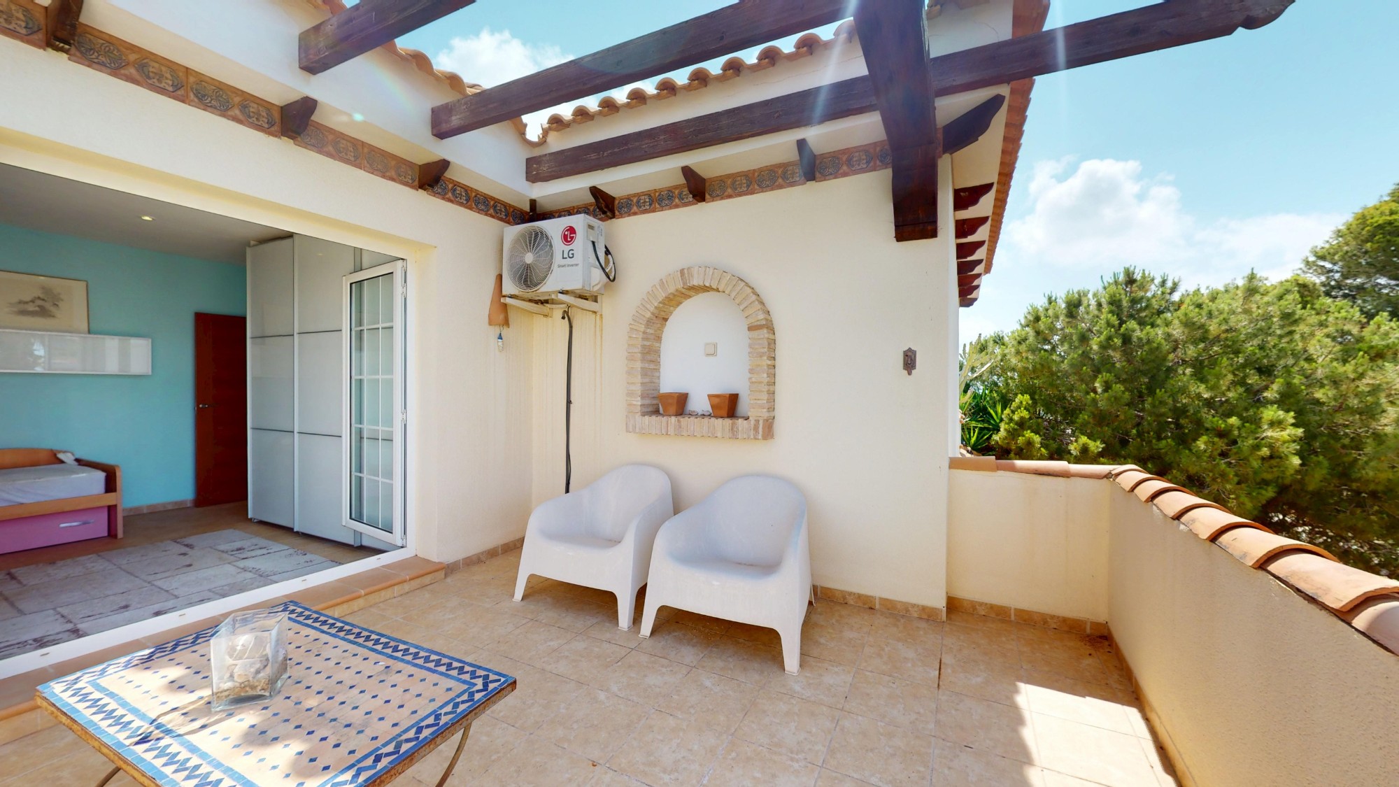 Bathroom in villa for sale in Orihuela Costa