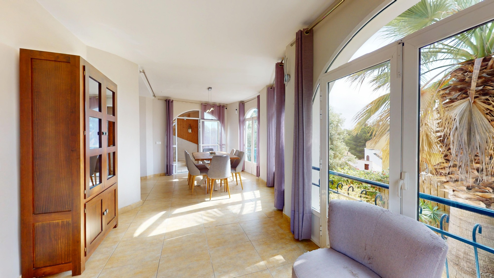 Terrace in villa for sale in Orihuela Costa