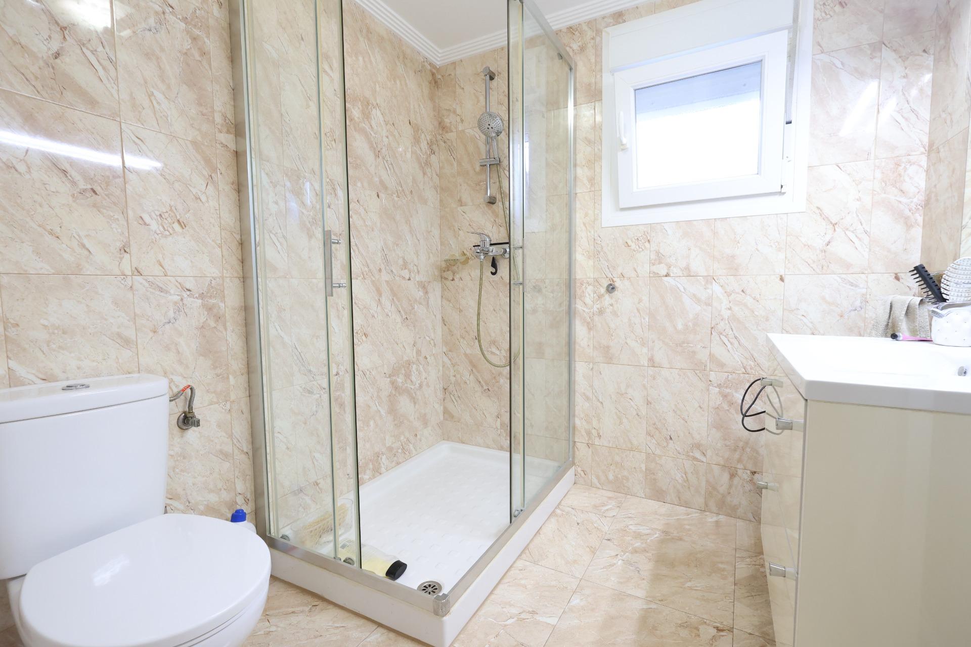 Pool area in villa for sale in Torrevieja