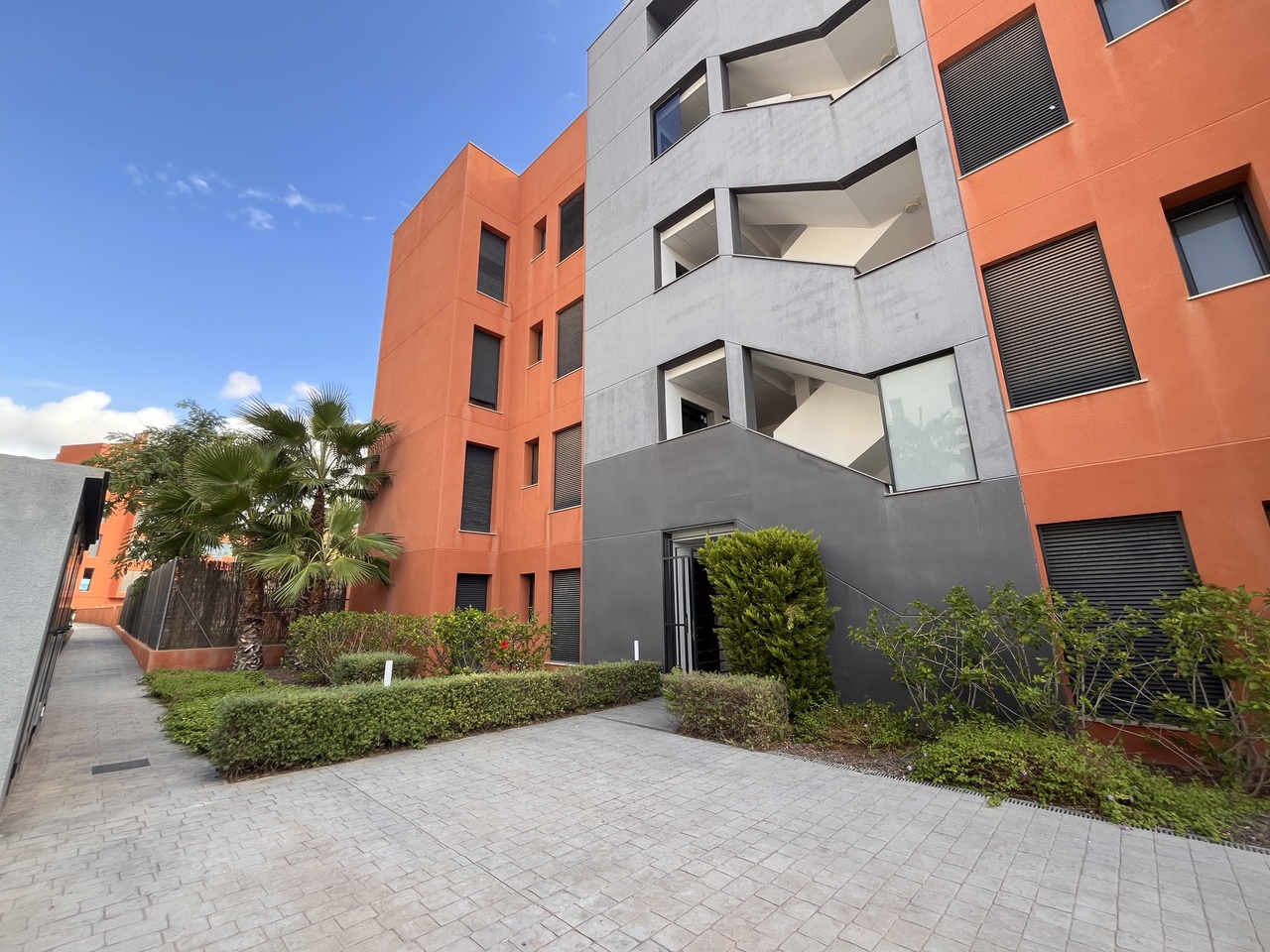 Pool area in apartment for sale in Villamartin